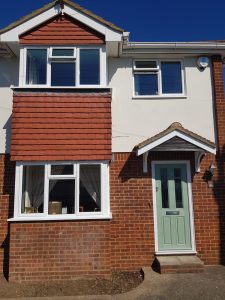 aluminium windows fitted in house in herne bay